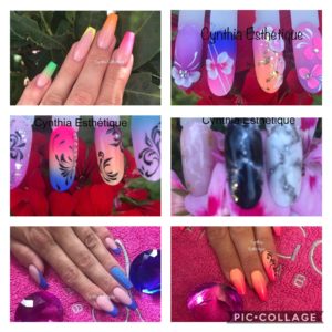 Nail art sur les ongles